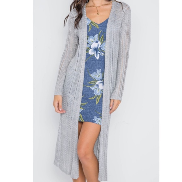 Hummingbird Sweaters - 🆕 NWT **1 Left**NWT Heather Gray Cardigan